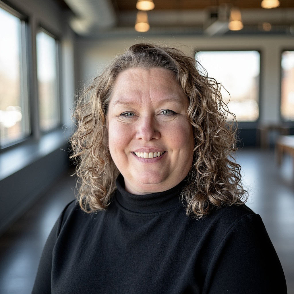 Stacy Bierman smiling for the camera